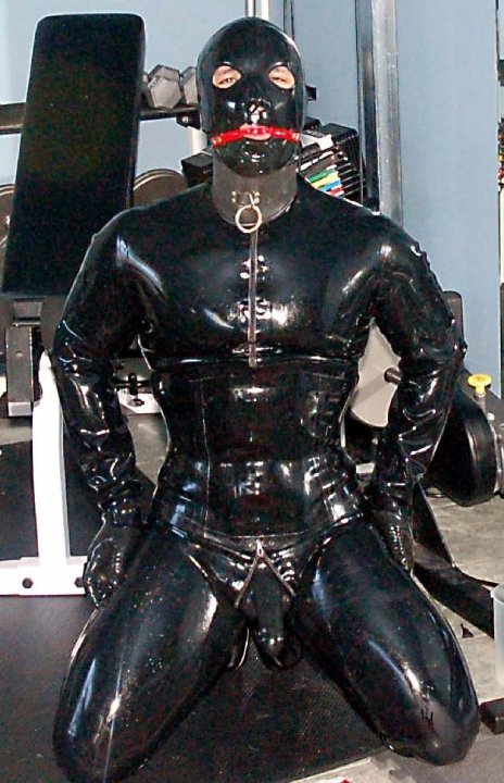 grovelslave:  hooded-pervert:  pupdh:  slutfaceslave:  depravpig:  Ready to be stored gimp?   When c