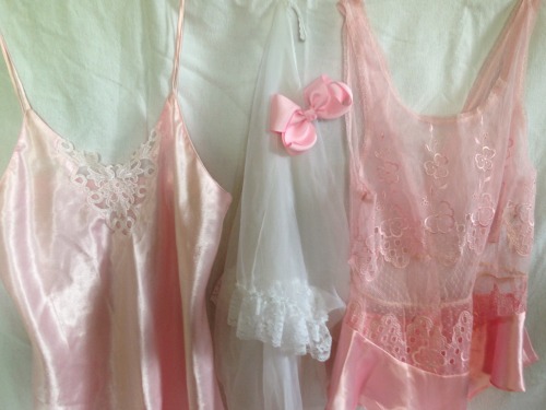 babythc:  babythc:  babythc:  * ~ Pink Princess Giveaway ~ * Hey guys, I’m doing my first ever baby giveaway! :~) I have a few cute things laying around, so here we goooo. Prizes: Vintage Baby Pink Bodysuit (Lace & Satin) - With Stitched Butterfly