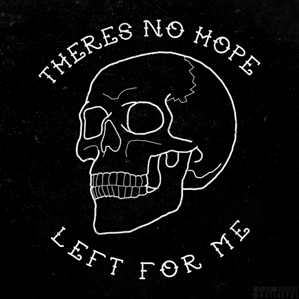 nativeful:  Tattoo design I did for The Amity Affliction’s “Farewell” from