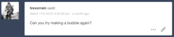 askbubblepop: Bubbles! Support Bubblepop