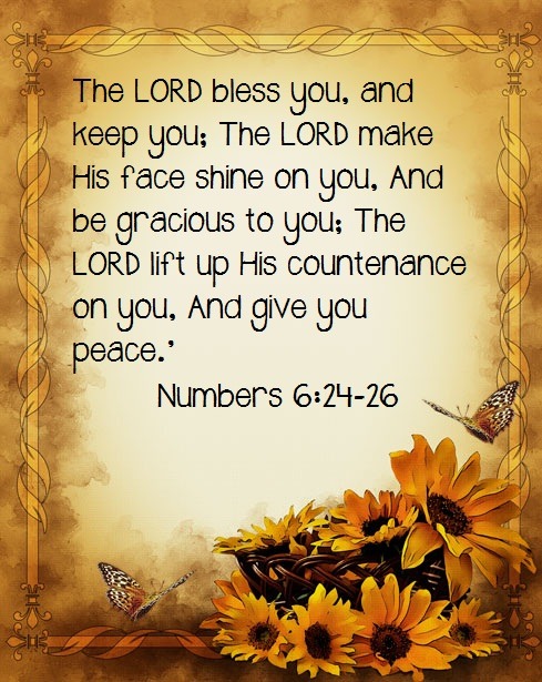 The Living Numbers 6 24 26 NKJV The LORD Bless You And 