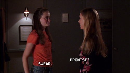 dollsome-does-tumblr:my aesthetic: rory complimenting paris