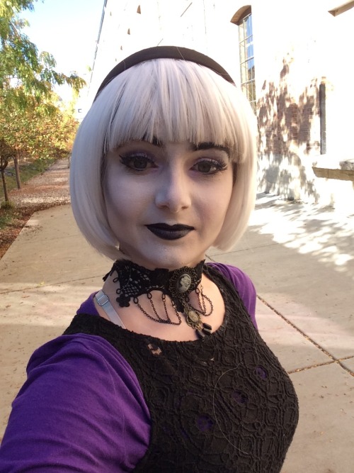 woke-up-on-derse submitted: If you’re still wanting Halloween pictures, I was Rose Lalonde :)Y