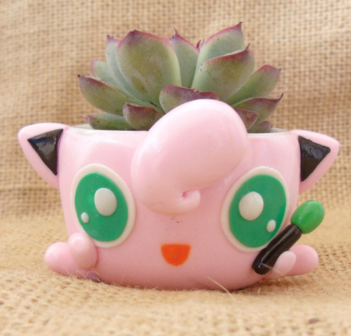 retrogamingblog: Pokemon Planters made by BoosHandmade Oh my goodness that is adorable