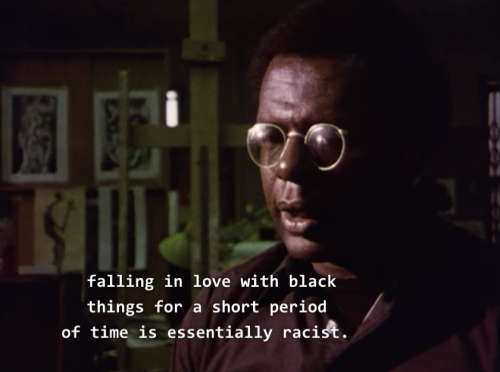 king-trashmouth-deactivated2022:
“ The Black Power Mixtape 1967-1975 (2011) dir.Göran Olsson
“This whole, kind of, falling in love with black things for a short period of time is essentially racist. It still is hypothesized on a great sense of...