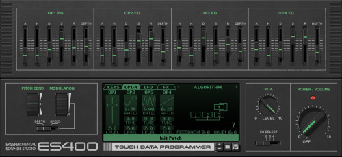 Recent work: ES400 FM Synthesizer