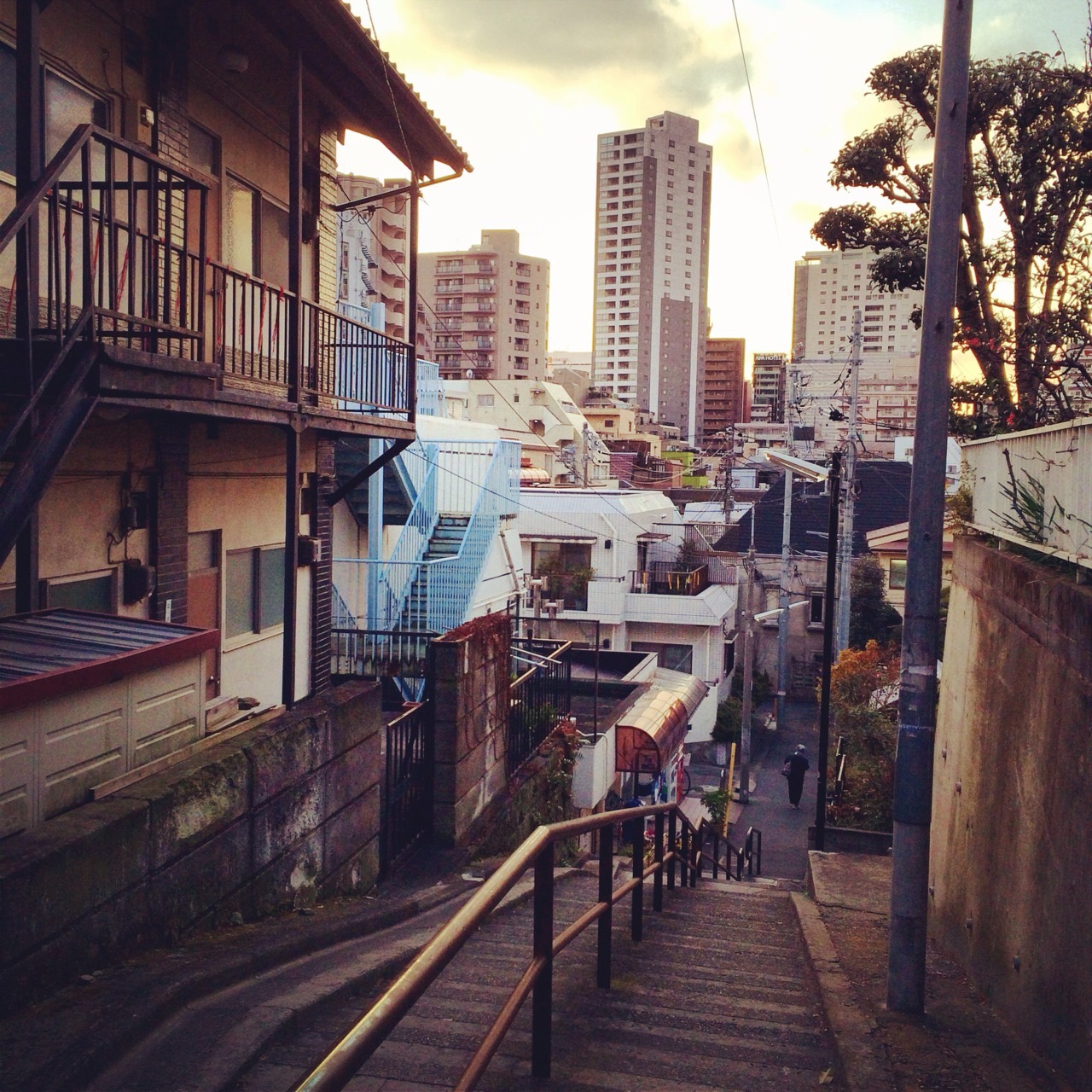 Ladder Hill. Shinjuku district 7, 2014.