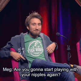 geoffsfree:  Michael and Meg teasing Gavin is literally my favorite thing.. 