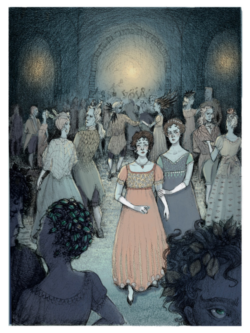 boo-hag:This is a series of illustrations I created for my mini-thesis for the book Jonathan Strange