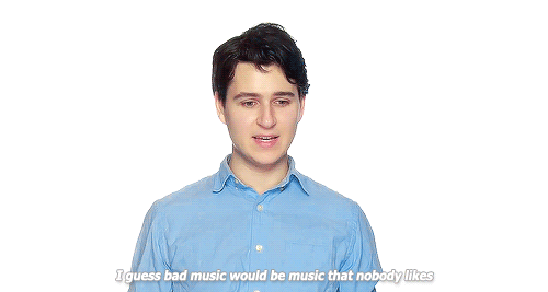 syro:  You know, a lot of people can be very irritated by a huge pop hit because you hear it so much and it becomes very annoying, but the fact that so many people like it does mean there’s something fundamentally good about it. I guess bad music would