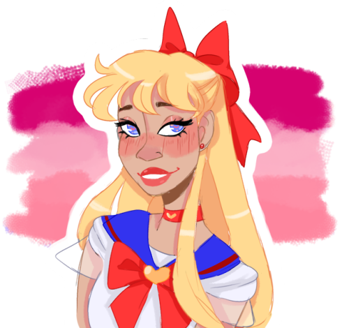 vrronica-sawyer: Some Sailor Venus bi and doe bi icons! Couldn’t decide if I wanted to draw he