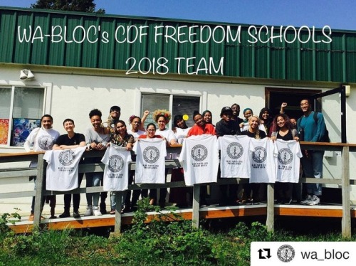 #Repost @wa_bloc (@get_repost)・・・Introducing our 2018 CDF Freedom Schools team! We spent Malcolm X&