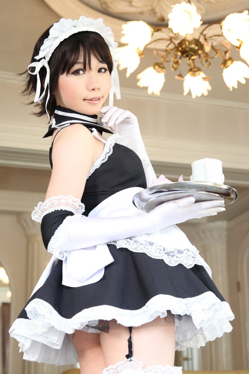 cosplayjapanesegirlidols:He is My Master - Izumi Sawatari (Pet Maid) [Higurashi]