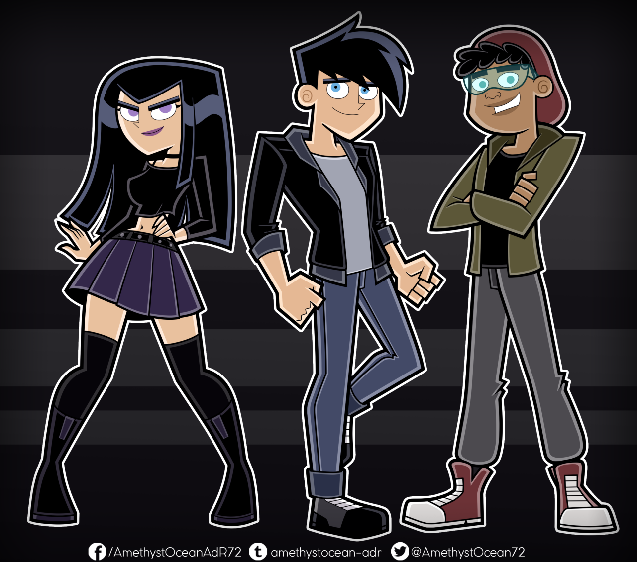 Featured image of post Danny Phantom And Sam Love Warehouse kiss by kicsterash on deviantart