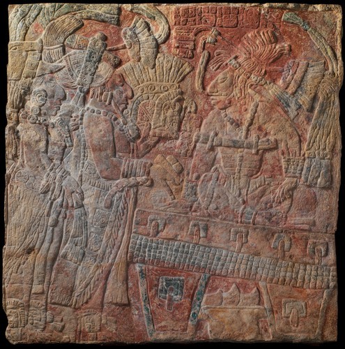 met-africa-oceania:Relief with Enthroned Ruler by Chakalte’, Metropolitan Museum of Art: Arts of Afr