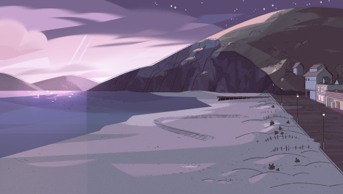 stevencrewniverse:  A selection of Backgrounds from the Steven Universe episode: Mirror Gem Art Direction: Elle Michalka Design: Steven Sugar, Emily Walus Paint: Amanda Winterstein, Jasmin Lai