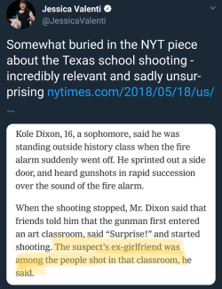 twodotsknowwhy: rapeculturerealities:   thecringeandwincefactory:  rapeculturerealities: original link to article here More on this here. “One of Pagourtzis’ classmates who died in the attack, Shana Fisher, “had 4 months of problems from this boy,”