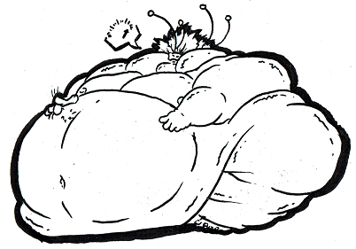 lordsoftechnomancy:  A big full alien boy!More of the lil alien commissies in scan’o’vision!