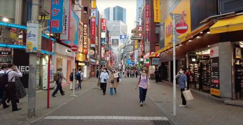 Shibuya, frame from video https://www.youtube.com/watch?v=ymZ0UCw5Ss4