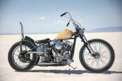 lowbrowcustoms:Check out @____jdj____ ’s insane Panhead chopper at Bonneville Salt Flats! #choppers #rideeverywhere #lowbrowcustoms #bonnevillesaltflats