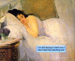 ifpaintingscouldtext:  Eva Gonzales | Woman