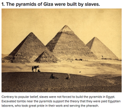 buzzfeed:  Common Historical Misconceptions  I just don’t know what to believe anymore.  