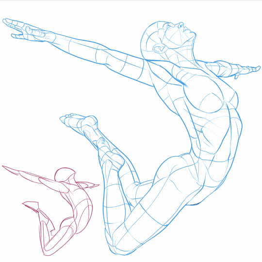 Jumping Poses - Male parkour jump pose | PoseMy.Art