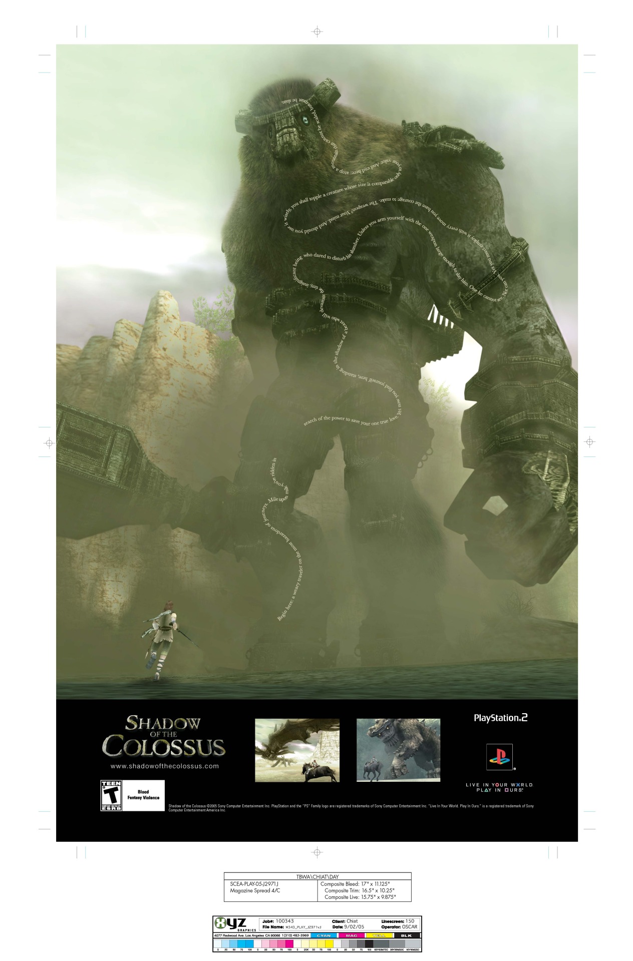 shadow of the colossus ps2 : r/customcovers