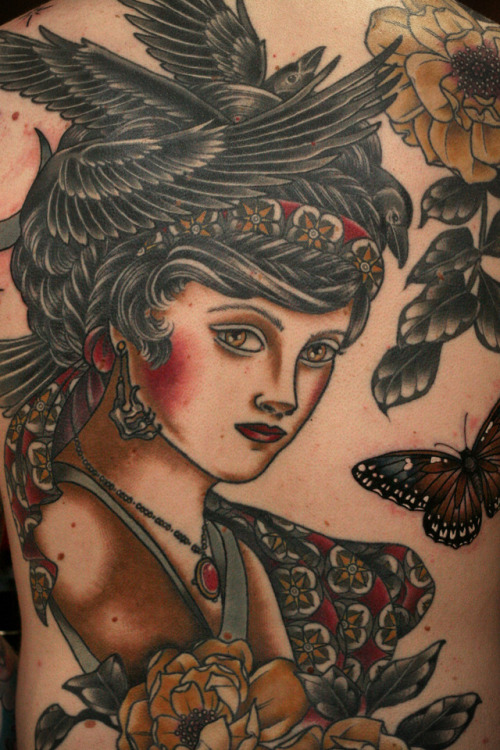 I’ve been working on this backpiece for a year and some now, and I’m so excited to final