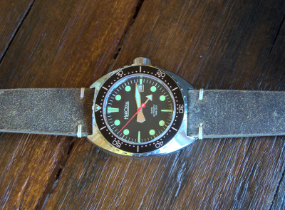 The Herodia Series 1 Sean - Swiss Made Dive Watch. [ #herodia #herodiawatch #wrist watch #divewatch #toolwatch #monsoonalgear ]