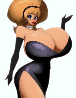 neme303:  Little Black Dress Enorma by Neme303