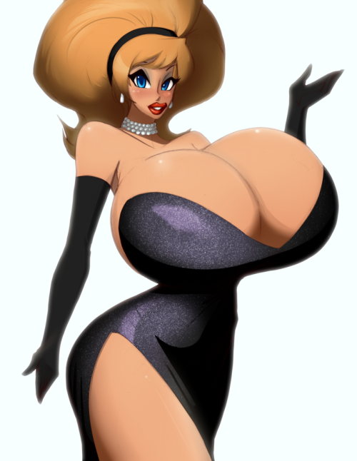 neme303:  Little Black Dress Enorma by Neme303 