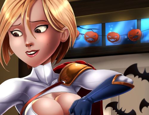 shadbase:  Helen Parr is getting into the Halloween spirit over at Shadbase!  dash is one lucky kid~ < |D’“”