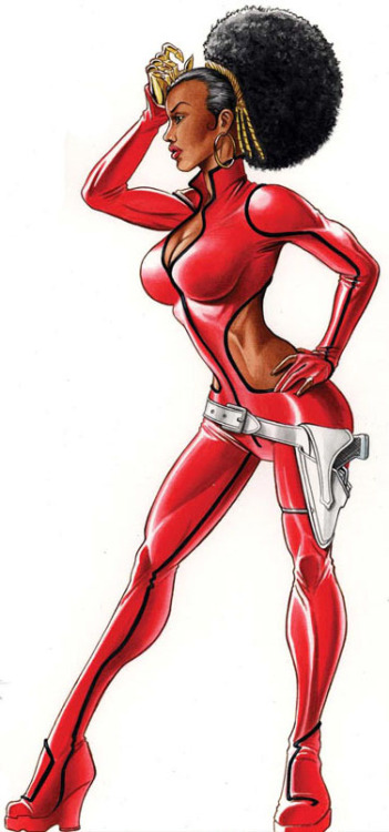 robnorthstar:  Super héroïne du jour: Superheroin of the day: Misty Knight 