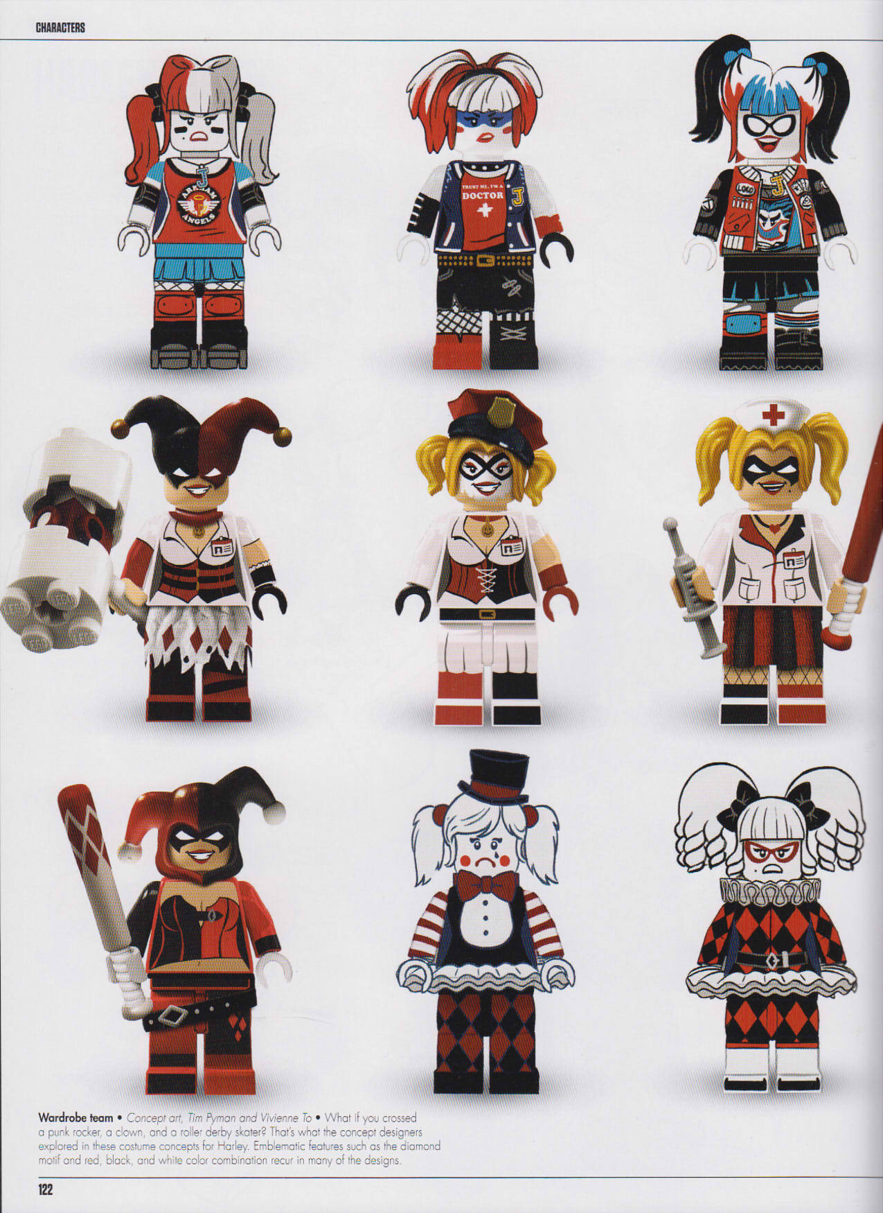WARNING: Rambling May Occur (ginzbot: Concept art and models of Harley  Quinn...)