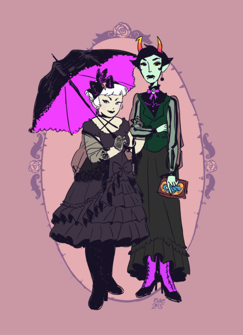 devilegg:cheerupbrigade and i drew homestuck fanart together how nice