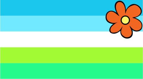 new pride flag for mysterysexuals (also if you identify as a meddling kid and/or a dumb dog)