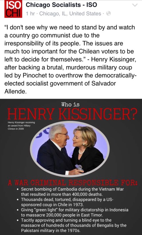 XXX leftist-daily-reminders:Henry Kissinger is photo