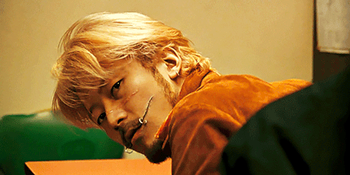 10ktypesoftorture: Tadanobu Asano as Kakihara in Ichi the Killer (2001)