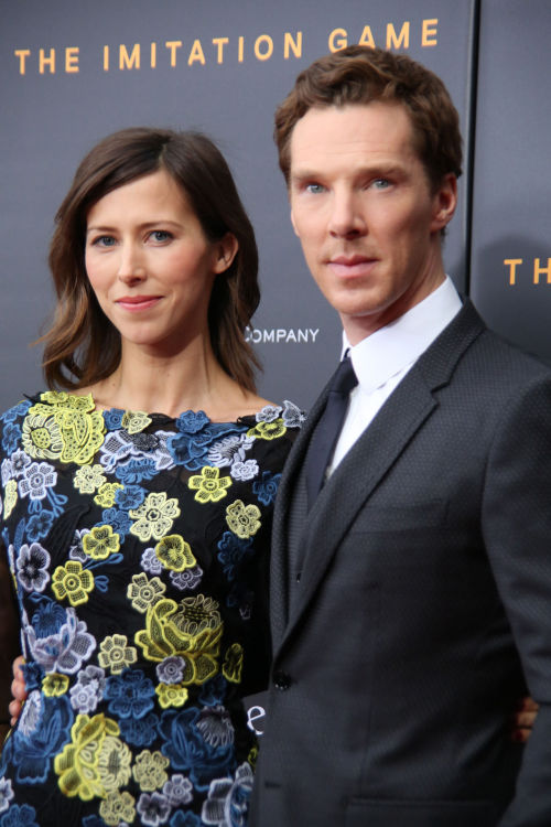 deareje:Benedict Cumberbatch and Sophie Hunter at “The Imitation Game” New York Premiere, Nov 17 2