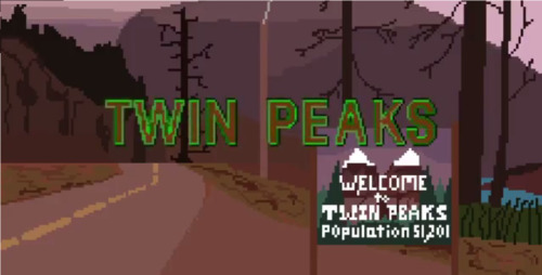 thehellofitall: NES Style “Twin Peaks” Intro