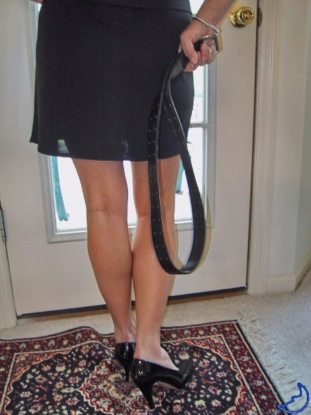 little-jon76-blog: The longer he takes to get home the longer I’m going to take this belt to h