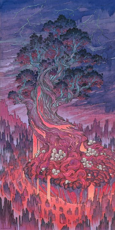 crossconnectmag:  Nimasprout The art of Nicole Gustafsson Nimasprout is the world of Nicole Gustafsson. She specializes in traditional media paintings featuring everything from woodland characters and environments, to tribute works of her favorite pop
