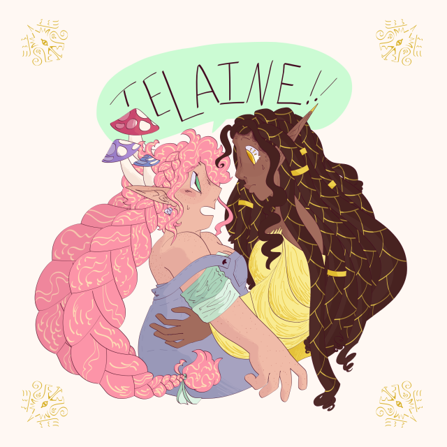 the glittering lady! i was going to post this later but the official naddpod print shop went live, and, well. now you can also...