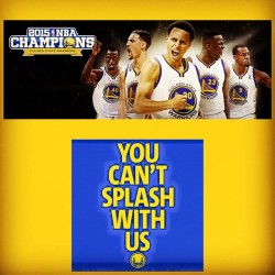 #Champions #nbaplayoffs #dubnation #warriors #yayarea #bayarea