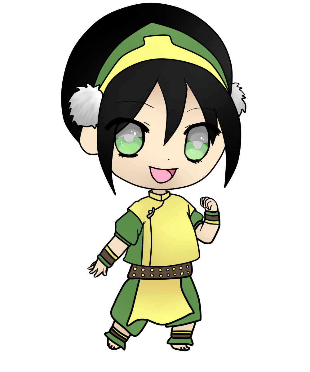 melon-bender:  Transparent chibi Toph  