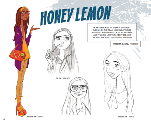 scurviesdisneyblog: Character designs from The Art of Big Hero 6 