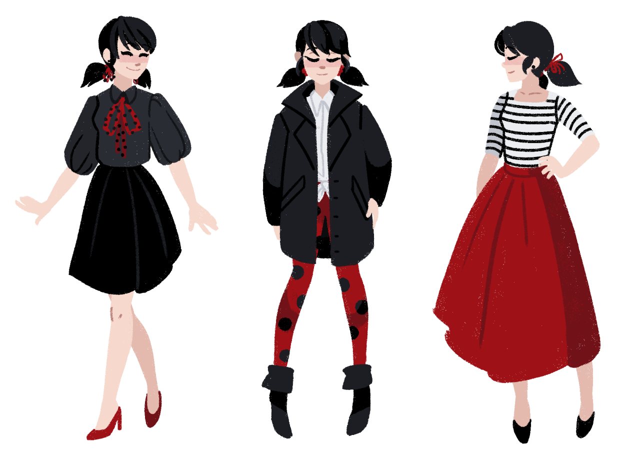 Moved to @pennumbra! — Marinette + Fashion
