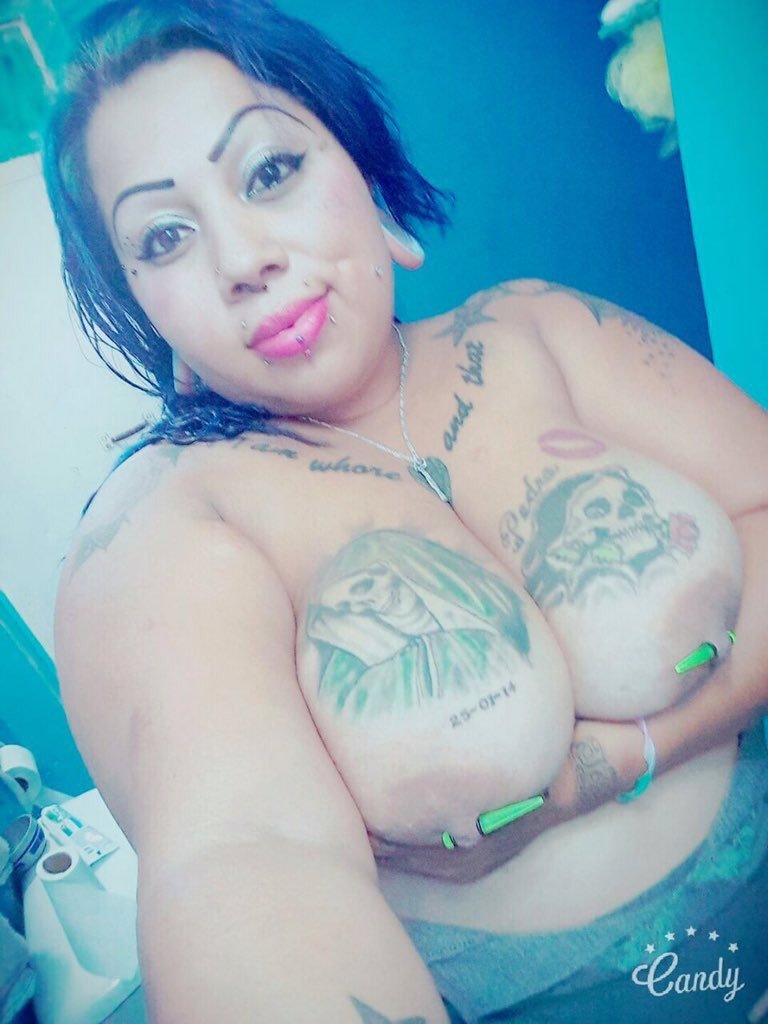 latinashunter:  Big Brown Titty Chola. I Love Cholas!