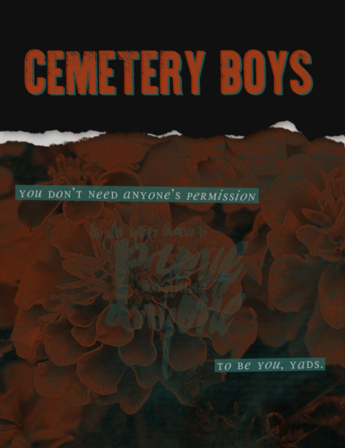 auslly: CEMETERY BOYS ― Aiden Thomas No, it wasn’t the end. It was a better beginning.